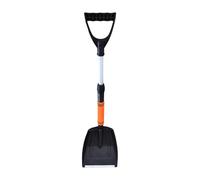 Extendable Snow Shovel - Retractable Winter Clearing Tool, Digging Scoop for Snow Removal, Foldable Handle System, Cold Weather Safety Gear with Space Saving Design, Mobile Ice Tool for Clearing