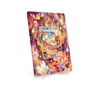 Extended Artwork per Pokemon Flareon ex (PRE) #146 Protezione Display Case