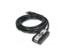 Extender digitus usb a to usb a, m/f, 5mt, portata massima fino a 10mt, (prolunga) nero, da70130