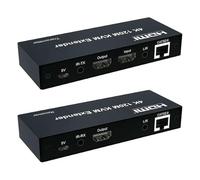Extender HDMI 120 metri 4k su cavo Ethernet Cat 5e/6/7/8 Trasmettitore Kit ricevitore Supporto Mouse Tastiera Trasmettitore Balun Ricevitore