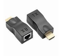 Extender HDMI da HDMI a RJ45 su Cat 5e/6 Adattatore di rete LAN Ethernet 4k 1080peu-Eccellente