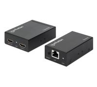 Manhattan IDATA EX-HL61 - Kit Extender HDMI PoE Cat. 5E / 6 fino a 50m con IR