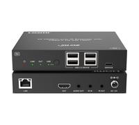 Extender KVM Aten InLine 57886G HDMI 4K USB RJ45 Nero