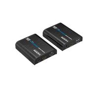 EXTENDER KVM HDMI 4K UHD CON USB 2.0 FINO A 120 M SU RETE LAN CAT5/5E/6