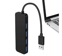 Extender porta USB | Estensione porta multiUSB | Extender USB a 4 porte per laptop, unità flash drive, console, stampante, fotocamera, tastiera, , trasferimento dati rapido Delr