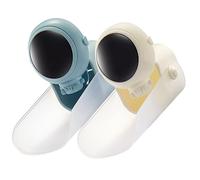 Extender Rubinetto Astronauta per Bambini 2 Pezzi, Installazione Facile | Pp e Tpe, Flusso Acqua Morbido, Aiuta L’Autonomia Nel Lavaggio Mani, Carino
