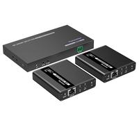 Techly Extender Splitter HDMI 2 vie su Cavo di Rete 70 metri PoC