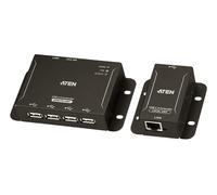 ATEN Extender USB 2.0 CAT 5 a 4 Porte (fino a 50 m)