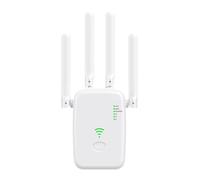 Extender WiFi Amplificatore di segnale per la casa, estensore Internet WiFi Booster, Prolunga di rete, ripetitore di segnale wireless a 300 Mbps Wireless WIFI Repeater Router WiFi Range Extender