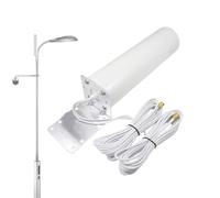 Extender WLAN per l'amplificatore del segnale WLAN a prova di area esterna, WLAN booster per grandi distanze | Extender a portata di rete per uso esterno, ripetitore WLAN resistente alle intemperie, I