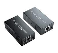 Extendeur HDMI 4K, Ultra HD 4K@60Hz sur Cat5e/6 jusqu'à 200 pieds/60 m, audio et vidéo étendus, prend en charge la sortie en boucle, IR, HDCP 2.2/1.4 YUV 444