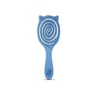 EXTENDIO Spazzola professionale per capelli districante - leggera, curva ed ergonomica - per capelli lunghi, ricci o fini, senza tirare, ideale per l'uso quotidiano - 4 colori L (blu)