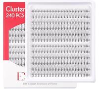 EXTENIFY Ciglia a grappolo (10D, 8-14 mm, curvatura Mix-C