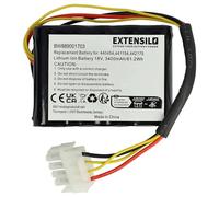 EXTENSILO 1x batteria compatibile con AL-KO Robolinho 300 E, 450 W, 350 W, 520 W rasaerba 3400mAh 18V Li-Ion