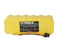 EXTENSILO 1x batteria compatibile con Ariete Evolution 2,0 aspirapolvere (3300mAh, 14,4V, NiMH)