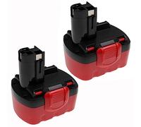 EXTENSILO 2x batteria compatibile con Bosch PST 14.4V, PSR1440, PSR 140, PSR1440/B, PSR 14.4VE-2(/B), VE-2 utensile elettrico (3300 mAh, NiMH, 14,4 V)