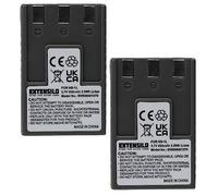 EXTENSILO 2x batteria compatibile con Canon Digital Ixus 330, 400, 300, V, 430, 500, V2, V3 fotocamera (950mAh, 3,7V, Li-Ion)