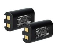 EXTENSILO 2x batteria compatibile con Dymo LabelManager 260, 260 P, 280 stampante (1000mAh, 7,4V, Li-Ion)