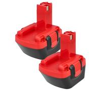 EXTENSILO 2x batteria compatibile con ORGAPACK OR-T100, OR-T200, OR-T300 utensile (3300 mAh, NiMH, 12 V)