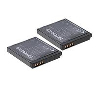 EXTENSILO 2x batteria compatibile con Panasonic Lumix DMC-FS16, DMC-FP7R, DMC-FS18, DMC-FP7A, DMC-FP7K fotocamera (700mAh, 3,7V, Li-Ion)