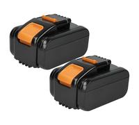 EXTENSILO 2x batteria compatibile con Worx Landroid L2000, L2000 WR155E, L WR155E, L200, M1000, L1500 WR153E utensile (6000 mAh, Li-Ion, 20 V)
