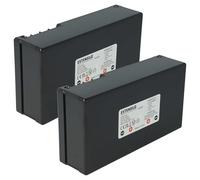 EXTENSILO 2x batteria sostituisce Ambrogio 6060BA0 per rasaerba 3400mAh 25,2V Li-Ion