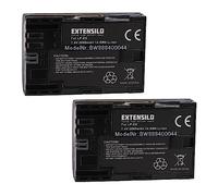 EXTENSILO 2x batteria sostituisce Canon LP-E6N per fotocamera (2000mAh, 7,4V, Li-Ion)