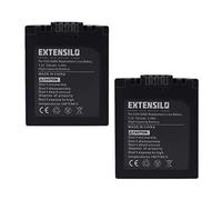 EXTENSILO 2x batteria sostituisce Leica BP-DC5 per fotocamera (750mAh, 7,2V, Li-Ion)