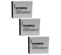 EXTENSILO 3x batteria compatibile con Canon Digital Ixus i Zoom, Wireless fotocamera (800mAh, 3,7V, Li-Ion)