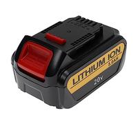 EXTENSILO batteria compatibile con Dewalt DCB184, DCB184-XJ, DCB184-XR, DCD740, DCD740B, DCD780 attrezzi da lavoro (5000 mAh, Li-Ion, 20 V)