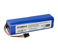 EXTENSILO batteria compatibile con Dreame D9 Max, D9, D10 Plus, D10s, D10, D9 Pro, F9, Bot L10 Ultra home cleaner (6400mAh, 14,4V, Li-Ion)