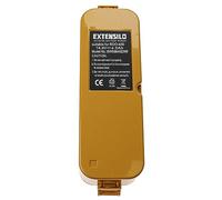 EXTENSILO batteria compatibile con iRobot Roomba 4270, 4250, 4275, 4260, 4240, 4220, 4225, 4230, 4232 aspirapolvere giallo (4500mAh, 14,4V, NiMH)