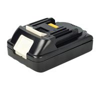 EXTENSILO batteria compatibile con Makita DHP453RFE, DHP453RFX2, DGD800ZJ, DHP453RYLJ, DHP453Z, DHP453 utensile elettrico (2500 mAh, Li-Ion, 18 V)