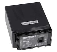EXTENSILO batteria compatibile con Panasonic AG-AC160A, AG-AC160, AG-AC130AP, AG-AC130AEJ, AG-AC130A, AG-AC130 fotocamera (7800mAh, 7,2V, Li-Ion)