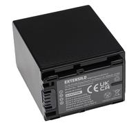 EXTENSILO batteria compatibile con Sony HDR-CX360VE, HDR-CX410VE, HDR-CX450 fotocamera digitale DSLR (3090mAh, 7,4V, Li-Ion, nero)