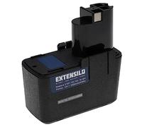 EXTENSILO batteria compatibile con Würth ABS12 -M2, ABS12 M-2, ABS12 M2, ABS12-M2, ABS12M-2, ABS12M2 attrezzi da lavoro (3300 mAh, NiMH, 12 V)