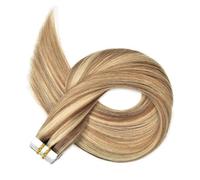 Extension Capelli Biadesivo Nastro adesivo for extension capelli umani Cammello misto con candeggina bionda #8/613 Nastro adesivo invisibile for veri capelli umani Capelli umani Remy Extension Adesive