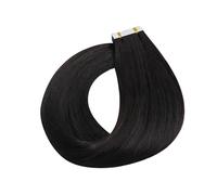 Extension Capelli Biadesivo Nastro adesivo nelle estensioni dei capelli Capelli umani Capelli Remy Trama della pelle senza soluzione di continuità Nastro Pu nelle estensioni dei capelli umani Colore 1