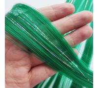 Extension Capelli Colorati Clip nelle estensioni dei capelli colorati Orpelli misti d'argento Sintetici 2 in 1 Parrucchino Momenti salienti della festa for le donne Ragazze(6 pcs,TINSLE-A10_22INCHES)