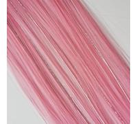 Extension Capelli Colorati Clip nelle estensioni dei capelli colorati Orpelli misti d'argento Sintetici 2 in 1 Parrucchino Momenti salienti della festa for le donne Ragazze(12 pcs,TINSLE-A2_22INCHES)