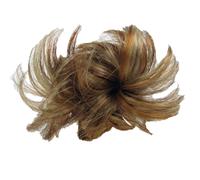 Extension Capelli Rosso Biondo Elasticizzati Fascia Messy Chignon Elastico per