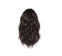 Extension Capelli Sintetici Corti, Ricci E Ondulati, Leggeri Strati 14 Pollici, Code Di Cavallo Con Coulisse For Donne, Fermaglio For Coda Clip per l'uso quotidiano(1B/27HL)