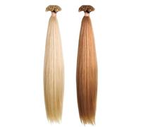 Extension Cheratina Capelli Veri 10 Ciocche Lunghe 55/60 cm Rewo (4:Castano)