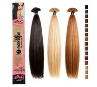 Extension Cheratina Capelli Veri 10 Ciocche Lunghe 55/60 cm Rewo (6:Castano Chiaro)