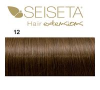 Extension Cheratina Capelli Veri Double Drawn da 1 grammo SEISETA 20 ciocche