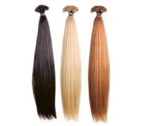 Extension Cheratina Capelli Veri Lisci 10 Ciocche 60/65 cm She (1B:Nero)