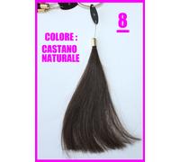 Extension Cheratina Capelli Veri Lisci 25 a 100 Ciocche cm 45 a 65 100% Remy