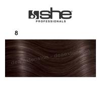 Extension Cheratina SHE Socap 10 Ciocche capelli veri naturali Hair 100% Remy