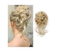 Extension Chignon morbido e spettinato, sintetico, ondulato, riccio, elastico, con estensione for coda di cavallo finta per Donna Ragazze(22H613)
