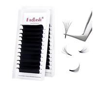 Extension Ciglia 0.05mm DD Curl Lunghezza 15mm*12mm 2D 3D 5D 10D 20D FADLASH Extension Ciglia Professionali Easy Fan Extension Ciglia Volume
